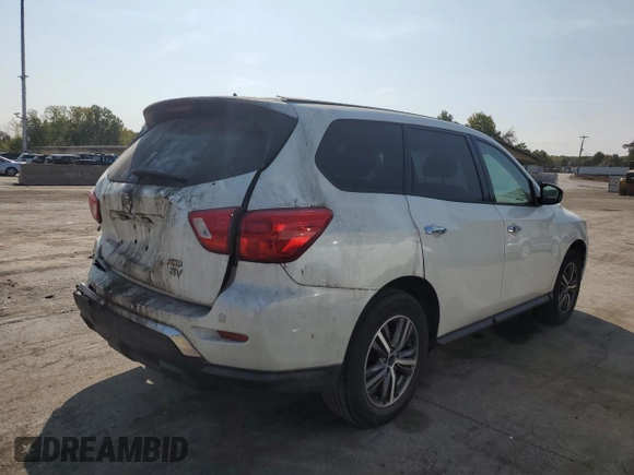 2018 Nissan Pathfinder SV with VIN 5N1DR2MM4JC663986, listed as a Copart auction lot 71615684 with 59,573 mi miles and Non repairable. Bid and sale history available at DreamBid. Image 3.
