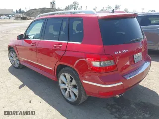 2010 Mercedes-Benz GLK-Class GLK 350 with VIN WDCGG5GBXAF484007, listed as a IAAI auction lot 41990632 with 134,753 mi miles. Bid and sale history available at carsss.com. Image 3.