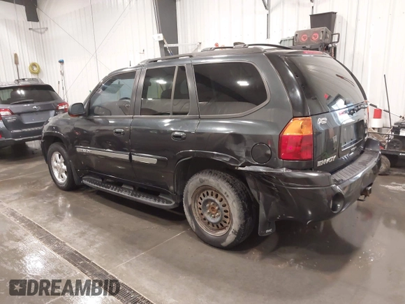 2005 GMC Envoy SLT z VIN 1GKDT13S852281122, wystawiony jako IAAI lot #42292577 z przebiegiem 156 052 mil mil oraz . Historia ofert i sprzedaży dostępna na DreamBid. Obrazek 3.