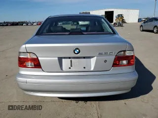 2002 BMW 5 Series 530iA with VIN WBADT63422CH97797, listed as a Copart auction lot 47235655 with 133,286 mi miles and Salvage Title. Bid and sale history available at carsss.com. Image 6.