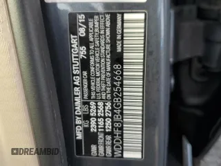 2016 Mercedes-Benz E-Class E 350 Luxury with VIN WDDHF8JB4GB254668, listed as a Copart auction lot 72960932 with Not Provided miles. Bid and sale history available at carsss.com. Image 13.