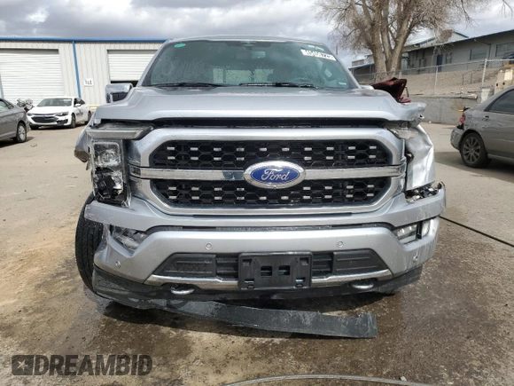 2023 Ford F-150 XL with VIN 1FTFW1E50PFC07580, listed as a Copart auction lot 45456725 with 32,025 mi miles and Salvage Title. Bid and sale history available at carsss.com. Image 5.