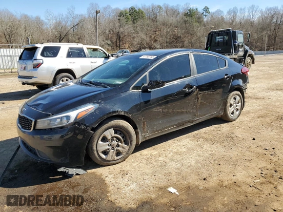 2018 Kia Forte LX with VIN 3KPFK4A76JE236670, listed as a Copart auction lot 47190785 with 110,440 mi miles and Salvage Title. Bid and sale history available at carsss.com. Image 1.