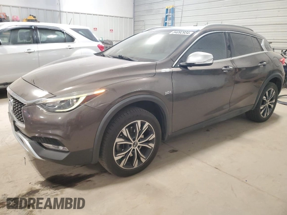 2017 Infiniti QX30 Premium with VIN SJKCH5CR9HA017539, listed as a Copart auction lot 84092934 with 89,019 mi miles and Salvage title. Bid and sale history available at DreamBid. Image 1.