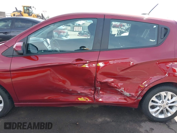 2022 Chevrolet Spark 1LT with VIN KL8CD6SA8NC025043, listed as a IAAI auction lot 41791061 with 32,264 mi miles. Bid and sale history available at carsss.com. Image 14.