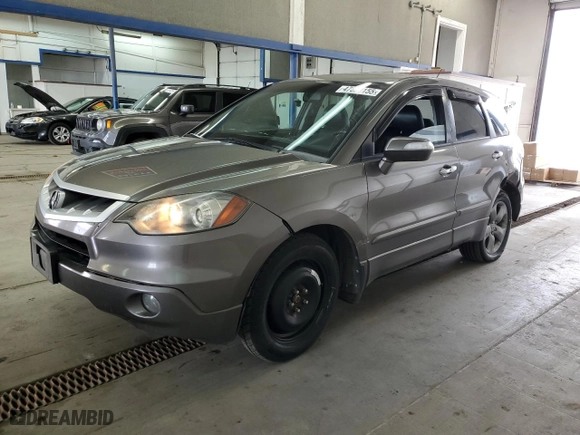 2008 Acura RDX Tech Pkg with VIN 5J8TB18588A011641, listed as a Copart auction lot 47559155 with 195,358 mi miles and Salvage Title. Bid and sale history available at carsss.com. Image 1.