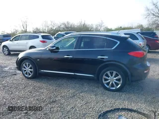 2017 Infiniti QX50 with VIN JN1BJ0RRXHM411985, listed as a IAAI auction lot 41990322 with 75,736 mi miles. Bid and sale history available at carsss.com. Image 15.