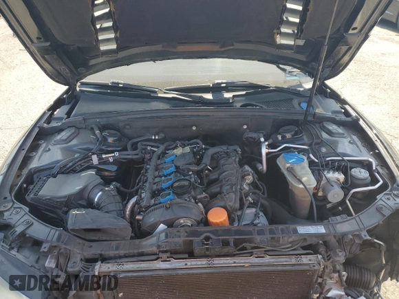 2011 Audi A5 Premium Plus with VIN WAULFAFR6BA034722, listed as a Copart auction lot 58052455 with 119,615 mi miles and Salvage title. Bid and sale history available at DreamBid. Image 11.