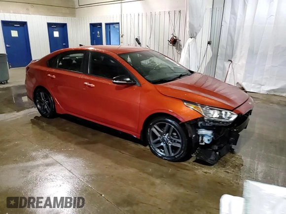 2020 Kia Forte GT-Line with VIN 3KPF34AD6LE240241, listed as a Copart auction lot 72467194 with 105,106 mi miles and Salvage Title. Bid and sale history available at carsss.com. Image 13.