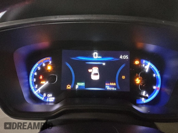 2021 Toyota Corolla Hybrid LE with VIN JTDEAMDE5MJ012774, listed as a Copart auction lot 46586165 with 49,310 mi miles and Salvage Title. Bid and sale history available at carsss.com. Image 9.