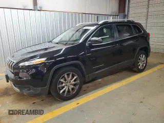 2017 Jeep Cherokee Limited with VIN 1C4PJMDS6HW581012, listed as a Copart auction lot 56578105 with 141,767 mi miles and Salvage title. Bid and sale history available at DreamBid. Image 1.