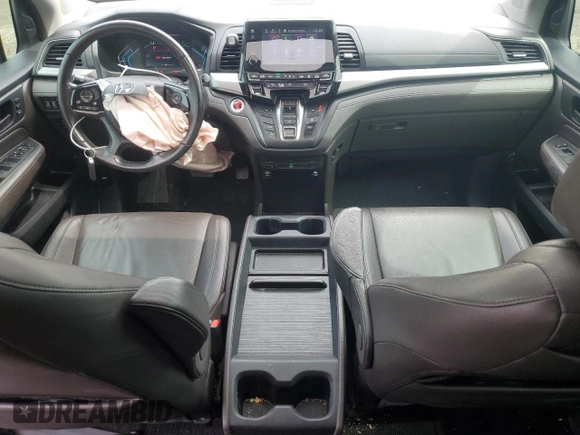 2018 Honda Odyssey EX-L with VIN 5FNRL6H79JB096121, listed as a Copart auction lot 51909765 with 157,150 mi miles and Salvage Title. Bid and sale history available at carsss.com. Image 8.