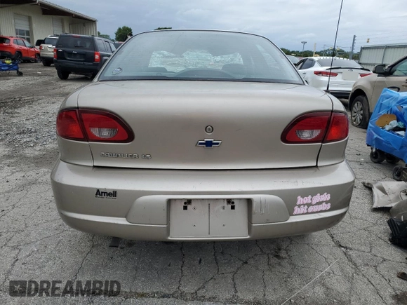 2002 Chevrolet Cavalier LS with VIN 1G1JF524127274732, listed as a Copart auction lot 67275434 with 0 mi miles and Salvage Title. Bid and sale history available at carsss.com. Image 6.