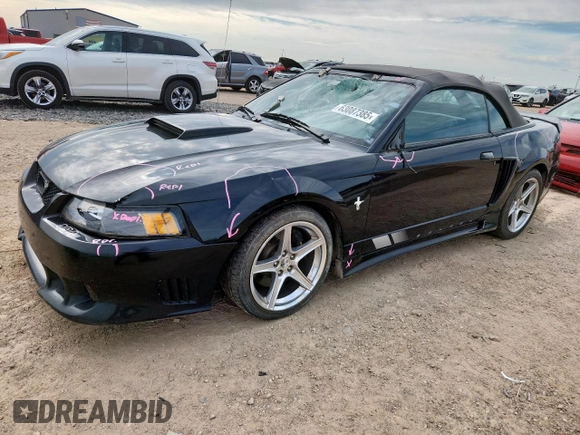 2001 Ford Mustang GT Deluxe with VIN 1FAFP45X31F148246, listed as a Copart auction lot 63087385 with 114,051 mi miles and Salvage title. Bid and sale history available at DreamBid. Image 1.