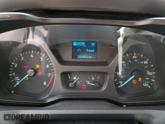 2017 Ford Transit XL с VIN 1FBAX2CM7HKA67354, выставлен на аукционе Copart как лот 59196205 с пробегом 106 891 миль миль и Списание • Salvage title. История ставок и продаж доступна на DreamBid. Изображение 9.