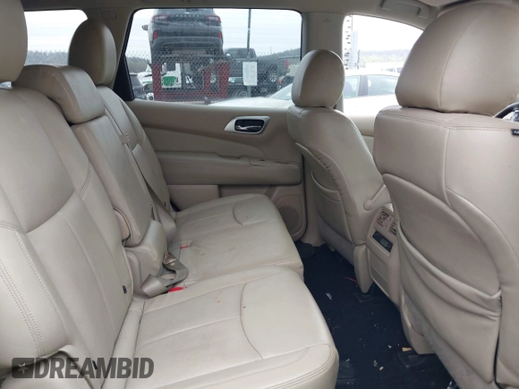 2017 Nissan Pathfinder S with VIN 5N1DR2MN2HC601120, listed as a IAAI auction lot 41916133 with 99,995 mi miles and . Bid and sale history available at DreamBid. Image 8.