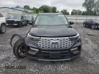 2020 Ford Explorer Platinum z VIN 1FM5K8HC8LGC56052, wystawiony jako Copart lot #61218365 z przebiegiem 35 435 mil mil oraz Szkoda całkowita • Salvage title. Historia ofert i sprzedaży dostępna na DreamBid. Obrazek 5.