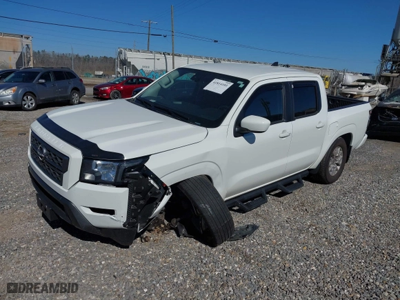 2023 Nissan Frontier SV with VIN 1N6ED1EKXPN615417, listed as a IAAI auction lot 41814101 with 16,778 mi miles. Bid and sale history available at carsss.com. Image 2.