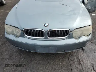 2002 BMW 7 Series 745i z VIN WBAGL63472DP56408, wystawiony jako Copart lot #43949925 z przebiegiem 92 755 mil mil oraz Szkoda całkowita • Salvage title. Historia ofert i sprzedaży dostępna na DreamBid. Obrazek 11.