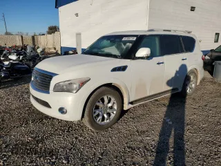 2012 Infiniti QX56 8-passenger with VIN JN8AZ2NCXC9316633, listed as a Copart auction lot 82306714 with 237,352 mi miles and Clean Title. Bid and sale history available at carsss.com. Image 1.