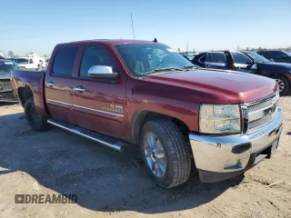 2013 Chevrolet Silverado 1500 LT with VIN 3GCPCSE05DG231990, listed as a Copart auction lot 46661205 with 195,158 mi miles and Salvage Title. Bid and sale history available at DreamBid. Image 4.