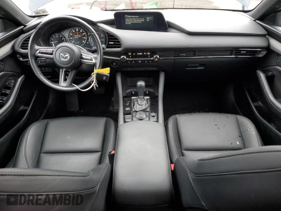 2021 Mazda 3 Preferred with VIN JM1BPBLL1M1340795, listed as a Copart auction lot 52627905 with 13,596 mi miles and Salvage title. Bid and sale history available at DreamBid. Image 8.