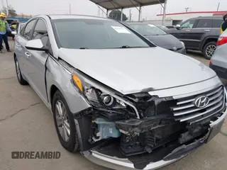 2016 Hyundai Sonata SE with VIN 5NPE24AF4GH376207, listed as a IAAI auction lot 42140797 with 133,138 mi miles and . Bid and sale history available at DreamBid. Image 6.
