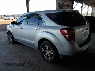 2016 Chevrolet Equinox LS with VIN 2GNALBEK8G6148729, listed as a Copart auction lot 50101335 with 121,601 mi miles and Salvage Title. Bid and sale history available at carsss.com. Image 2.