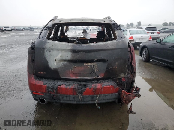 2014 Cadillac SRX with VIN 3GYFNAE37ES519285, listed as a Copart auction lot 83986834 with Not Provided miles and Salvage Title. Bid and sale history available at DreamBid. Image 6.