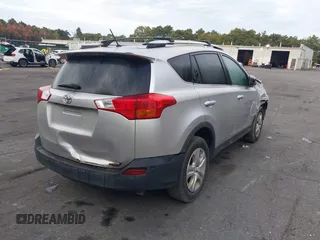 2015 Toyota RAV4 LE with VIN 2T3BFREV0FW239181, listed as a IAAI auction lot 40488087 with 108,744 mi miles. Bid and sale history available at carsss.com. Image 4.