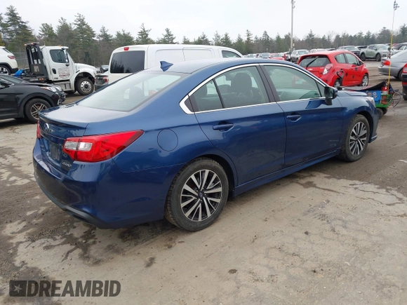 2019 Subaru Legacy Premium with VIN 4S3BNAF69K3027579, listed as a IAAI auction lot 42001804 with 148,495 mi miles and . Bid and sale history available at DreamBid. Image 4.
