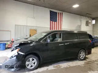 2013 Nissan Quest SV z VIN JN8AE2KP7D9063551, wystawiony jako Copart lot #48493155 z przebiegiem 120 689 mil mil oraz Szkoda całkowita • Salvage title. Historia ofert i sprzedaży dostępna na DreamBid. Obrazek 1.