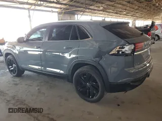2023 Volkswagen Atlas SE z VIN 1V2WE2CA6PC225428, wystawiony jako Copart lot #55098805 z przebiegiem 43 309 mil mil oraz Szkoda całkowita • Salvage title. Historia ofert i sprzedaży dostępna na DreamBid. Obrazek 2.