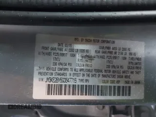 2016 Mazda CX-5 Sport with VIN JM3KE2BY5G0647715, listed as a IAAI auction lot 41831228 with 89,689 mi miles and . Bid and sale history available at carsss.com. Image 9.