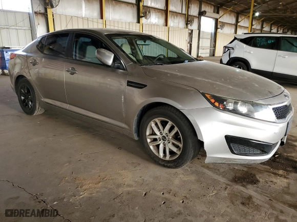 2011 Kia Optima LX with VIN KNAGM4A79B5172939, listed as a Copart auction lot 51304645 with 123,270 mi miles and Salvage Title. Bid and sale history available at carsss.com. Image 4.