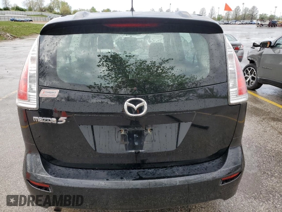2008 Mazda 5 Sport z VIN JM1CR293680321578, wystawiony jako Copart lot #53644735 z przebiegiem 178 992 mil mil oraz Szkoda całkowita • Salvage title. Historia ofert i sprzedaży dostępna na DreamBid. Obrazek 6.