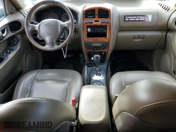 2003 Hyundai Santa Fe GLS with VIN KM8SC73D03U421863, listed as a Copart auction lot 71573724 with 184,028 mi miles and Salvage Title. Bid and sale history available at carsss.com. Image 8.