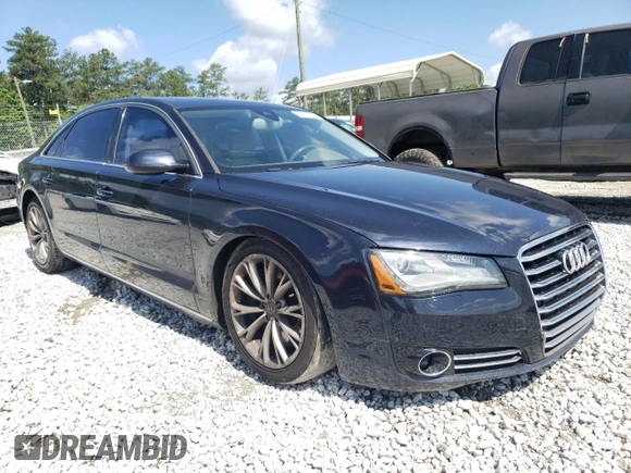 2011 Audi A8 z VIN WAURVAFD6BN013525, wystawiony jako Copart lot #57682755 z przebiegiem 248 492 mil mil oraz Czysty tytuł • Clean title. Historia ofert i sprzedaży dostępna na DreamBid. Obrazek 4.