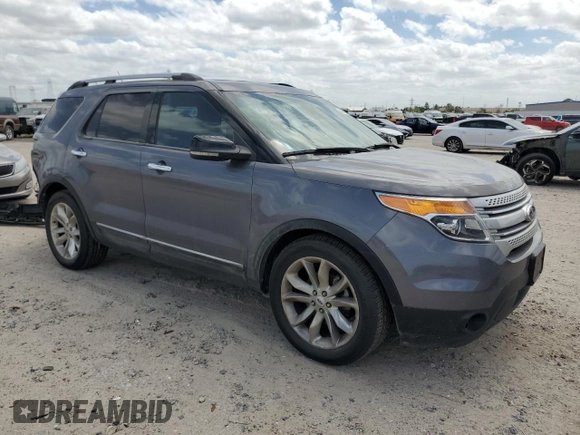 2013 Ford Explorer XLT with VIN 1FM5K7D85DGA30483, listed as a Copart auction lot 47809875 with 120,571 mi miles and Salvage Title. Bid and sale history available at DreamBid. Image 4.