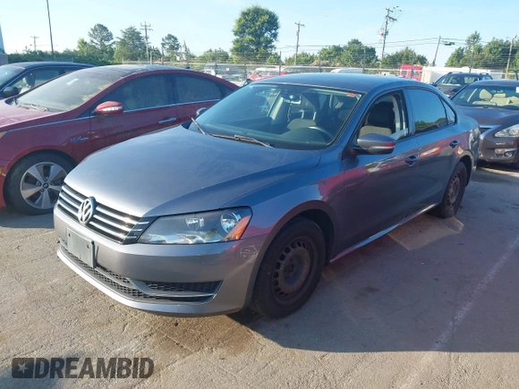 2014 Volkswagen Passat Wolfsburg Edition with VIN 1VWAT7A36EC052846, listed as a IAAI auction lot 42467068 with 186,162 mi miles and . Bid and sale history available at DreamBid. Image 2.
