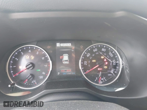 2019 Toyota RAV4 XLE with VIN 2T3W1RFVXKW033696, listed as a IAAI auction lot 42044151 with 126,872 mi miles and . Bid and sale history available at DreamBid. Image 16.