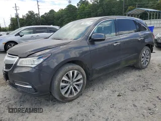 2014 Acura MDX Technology with VIN 5FRYD3H45EB010336, listed as a Copart auction lot 48756895 with 115,526 mi miles and Salvage Title. Bid and sale history available at carsss.com. Image 1.