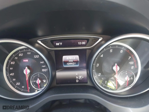 2018 Mercedes-Benz CLA with VIN WDDSJ4EB6JN522374, listed as a IAAI auction lot 42074130 with 109,921 mi miles. Bid and sale history available at carsss.com. Image 7.