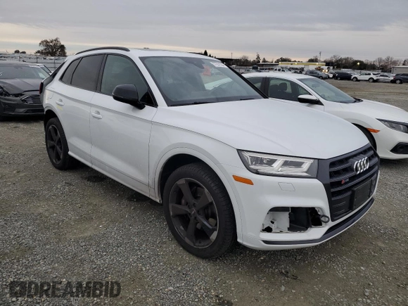 2019 Audi SQ5 Premium Plus with VIN WA1B4AFY5K2086455, listed as a Copart auction lot 37551534 with 40,898 mi miles and . Bid and sale history available at DreamBid. Image 4.