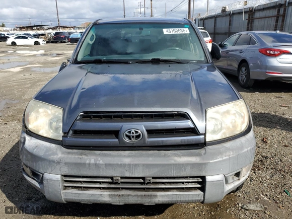 2003 Toyota 4Runner SR5 with VIN JTEZU14R730005271, listed as a Copart auction lot 48160655 with 248,905 mi miles and Clean Title. Bid and sale history available at carsss.com. Image 5.