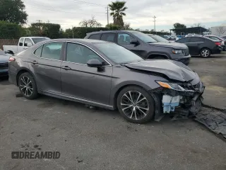 2019 Toyota Camry LE with VIN 4T1B11HK7KU248125, listed as a Copart auction lot 46953005 with 71,420 mi miles and Salvage Title. Bid and sale history available at carsss.com. Image 4.