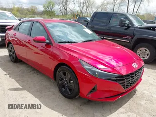 2023 Hyundai Elantra SEL with VIN 5NPLM4AG1PH098568, listed as a IAAI auction lot 42092743 with 26,656 mi miles and . Bid and sale history available at carsss.com. Image 1.