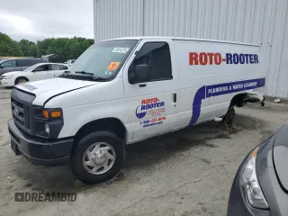2014 Ford Econoline Cargo z VIN 1FDSS3EL0EDB04586, wystawiony jako Copart lot #59815275 z przebiegiem 216 411 mil mil oraz Szkoda całkowita • Salvage title. Historia ofert i sprzedaży dostępna na DreamBid. Obrazek 1.