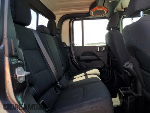 2021 Jeep Gladiator Overland с VIN 1C6HJTFG0ML574762, выставлен на аукционе Copart как лот 48537015 с пробегом 32 283 миль миль и Списание • Salvage title. История ставок и продаж доступна на DreamBid. Изображение 10.