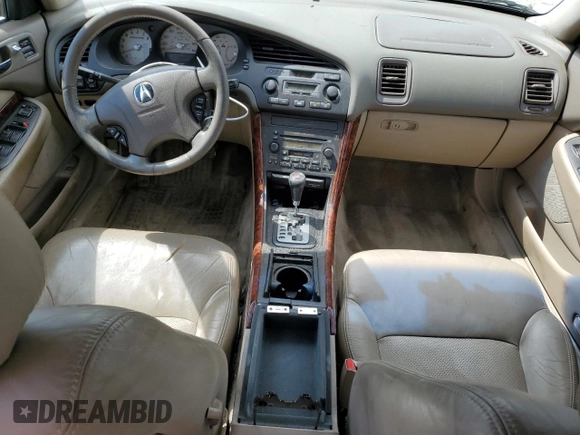2002 Acura TL Type S with VIN 19UUA56832A044372, listed as a Copart auction lot 68346474 with 148,553 mi miles and Salvage Title. Bid and sale history available at carsss.com. Image 8.